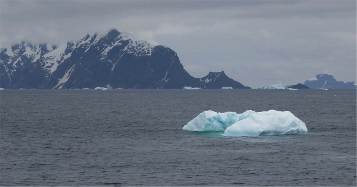 View of the Antarctic Coast